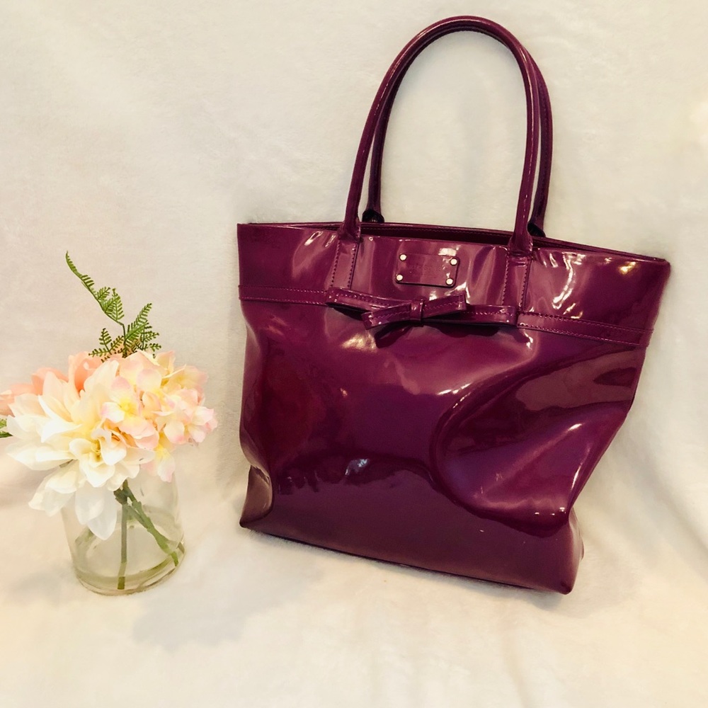 Kate Spade Patent Leather Tote Bag